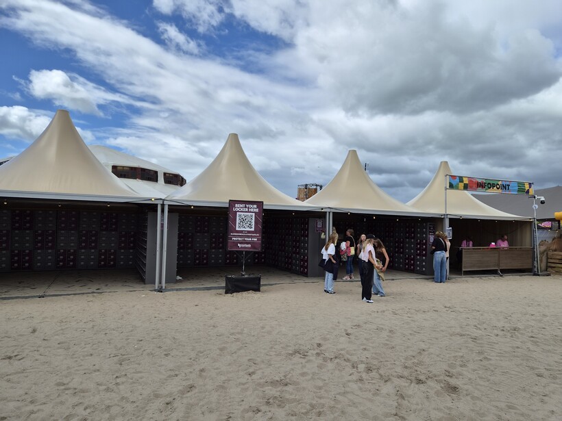 Pagodetent Zand 5M x 5M